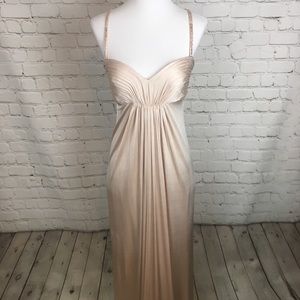 BCBGMaxAzria Blush Formal Gown